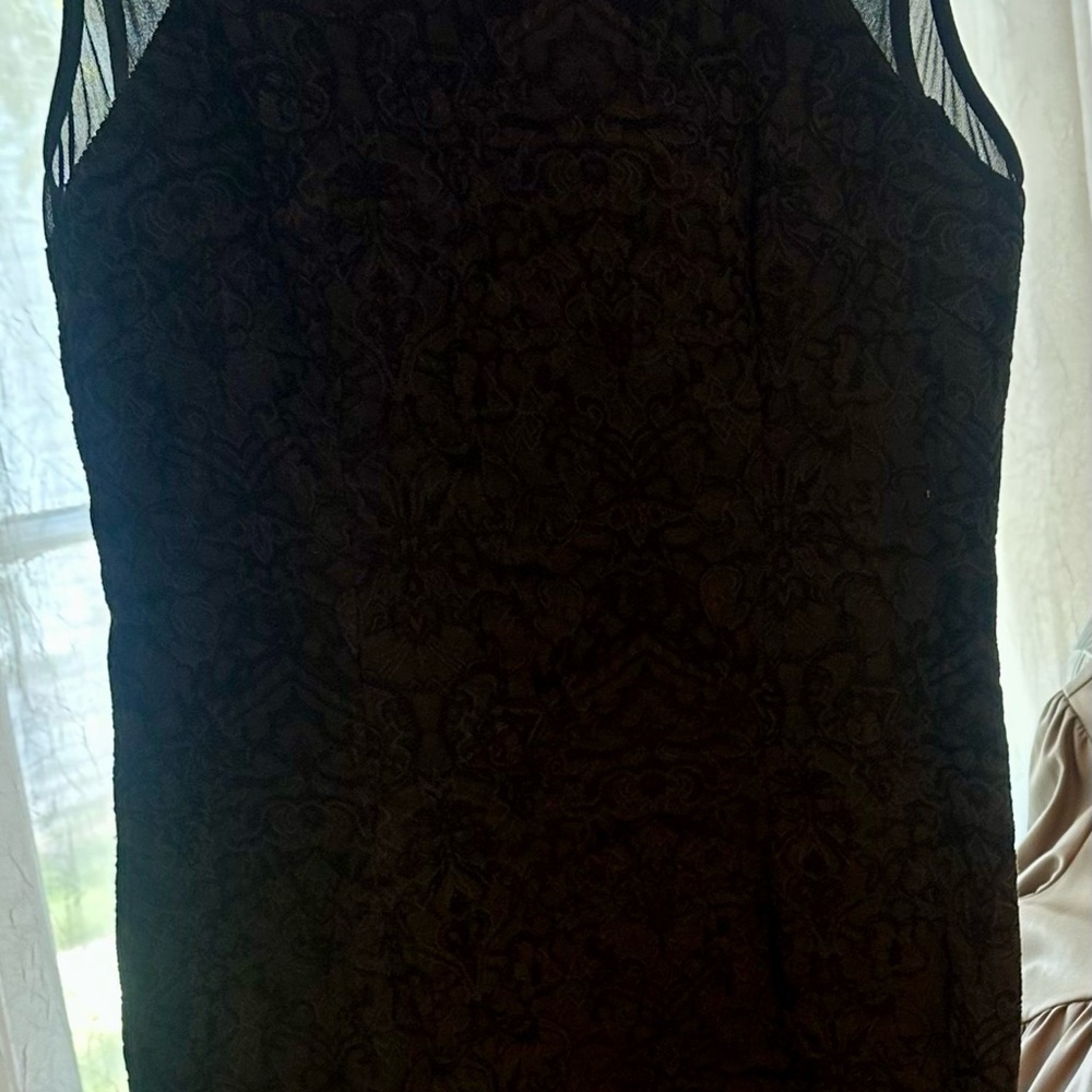 Elegant Black Lace Dress